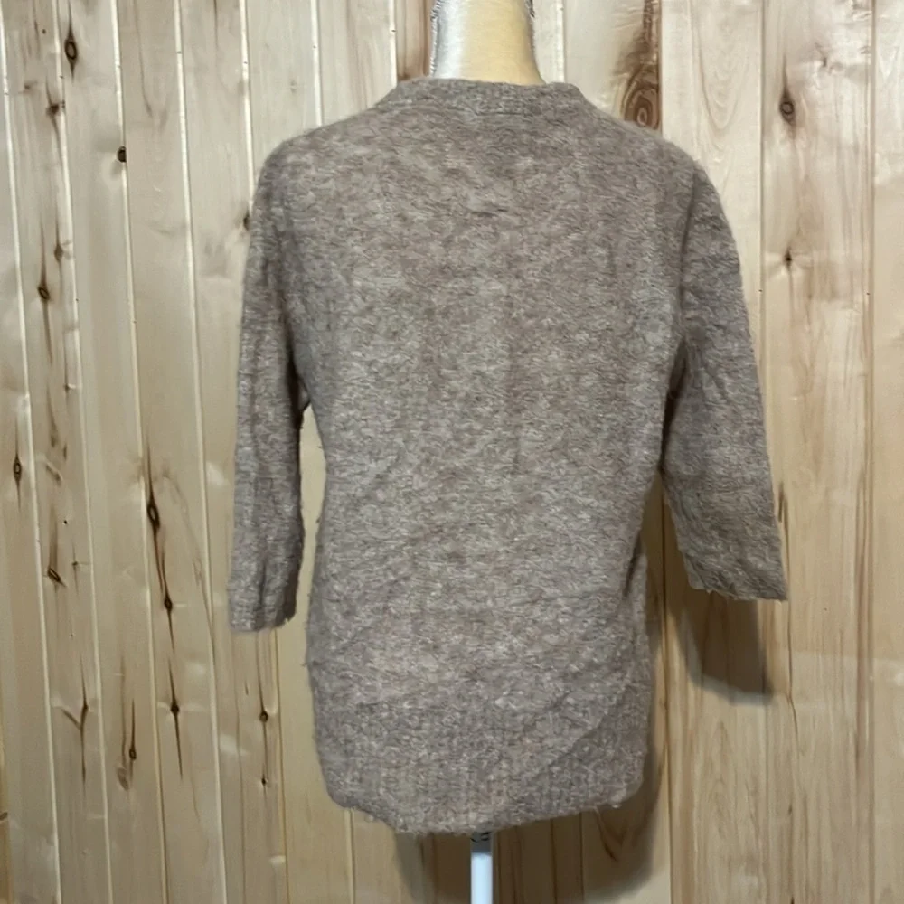 J. Crew Tan Oversized Alpaca Blend Sweater Size‎ XS